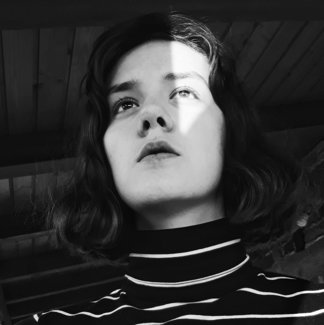 Portrait of a young Croatian female visual editor